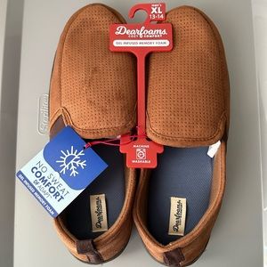 🆕Dearfoams Gel Infused Memory Foam Men’s Slippers🆕